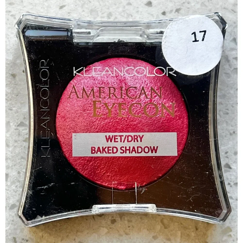 Kleancolor American Eyecon Wet/Dry Baked Shadow Set Of 2 Matte Maple & Toffee Hi